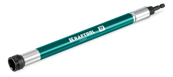 KRAFTOOL GIRAF, 17 мм (М10), 285 мм, длинная ударная бита с торцовой головкой (26197-17)
