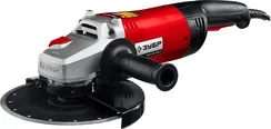 УШМ, (болгарка) электрическая, ЗУБР 2400 Вт, d230 мм, (УШМ-230-2405 П)
