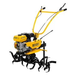 Мотоблок DPT-170SB, 7 л.с., ремен.сцеп, фрез 3х4, ШОМ, без колес, передачи 2В/1Н Denzel