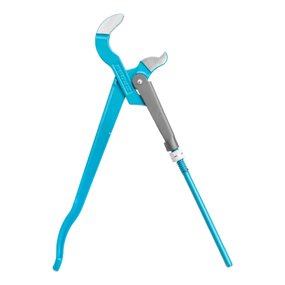 Ключ трубный рычажный 2, №3, цельнокованый, CrV, тип "S" Gross