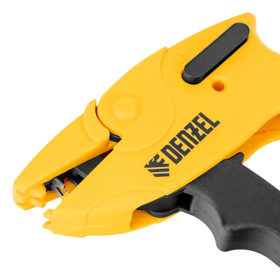Щипцы для зачистки электропроводов, сечением 0,2-6 мм2, функция обрезания проводов Denzel
