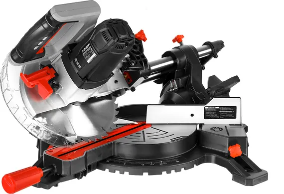 ЗУБР ЗПТ-210-1600 ПЛ пила торцовочная с протяжкой, d 210 х 30 мм, 1600 Вт