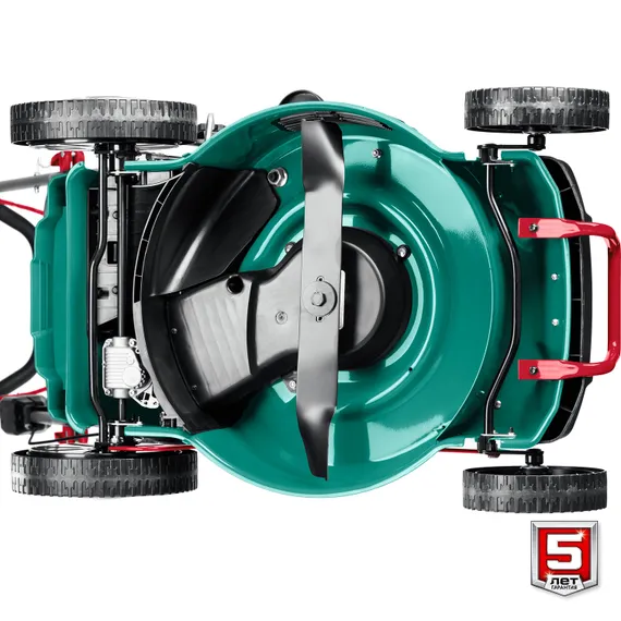 Газонокосилка бензиновая самоходная ЗУБР 460 мм, 4.5 л.с. (ГБС-460)