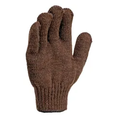 Перчатки трикотажные, верблюжья и овечья шерсть Сибртех