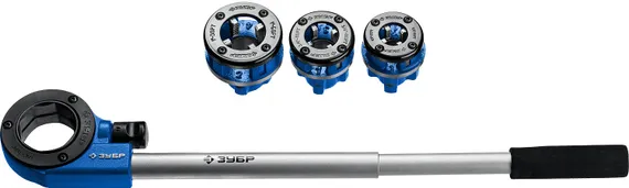 ЗУБР набор клуппов с трещоткой №3, Профессионал (28270-H3)