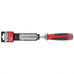 Долото-стамеска, 26 мм, 60 CrV, трехкомпонентная обрезиненная рукоятка Matrix