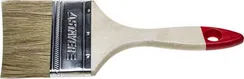 STAYER UNIVERSAL, 75 мм, 3″, светлая натуральная щетина, деревянная ручка, все виды ЛКМ, плоская кисть (0101-075)