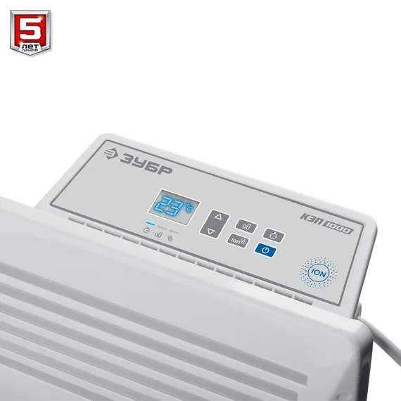 ЗУБР ПРО серия 1 кВт, электрический конвектор, Профессионал (КЭП-1000)