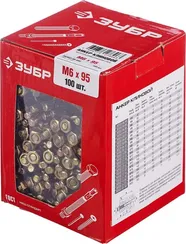 ЗУБР М6 х 95 мм, 100 шт, клиновой анкер (302032-06-095)