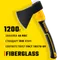 STAYER FIBERGLASS, 1200/1350 г, 410 мм, кованый топор, Professional (2062-12)