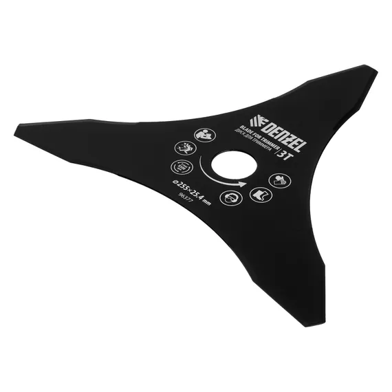 Диск для триммера, 255 х 25,4 3 лезвия Denzel