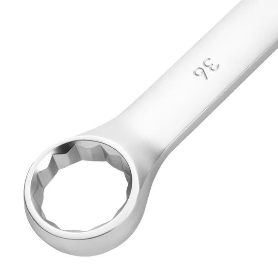 Ключ комбинированный 36мм, никелированный Сибртех