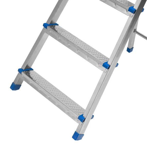 Стремянка, 5 ступеней, стальная, оцинкованная Сибртех