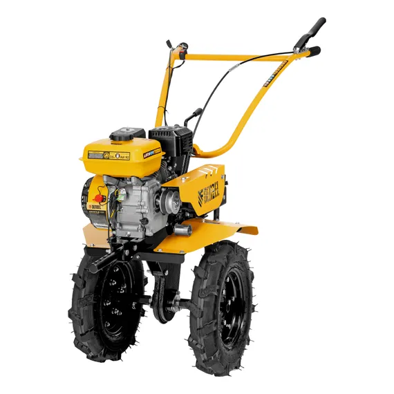 Мотоблок DPT-370S, 7 л.с., ремен.сцеп, фрез 3х4, ШОМ, передачи 3В/1Н Denzel