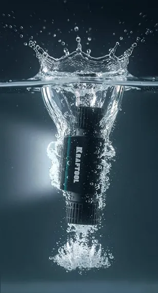 KRAFTOOL KH-7, 1000 лм, 4 режима, 3в1 аккумуляторный налобный/ручной фонарь, 2200мАч (56450)