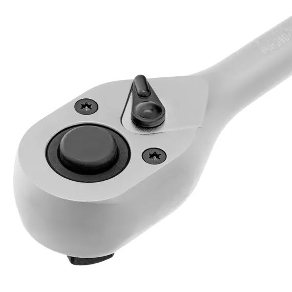 Ключ-трещотка 1/2", 90 зубьев, с быстрым сбросом, CrV Denzel