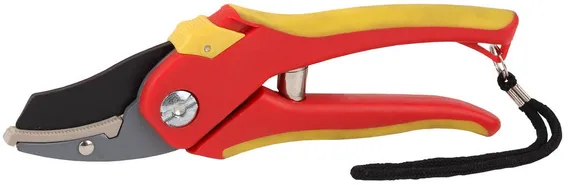 G-28 Секатор с двухкомпонентными рукоятками, контактный, 205 мм, GRINDA