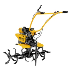 Мотоблок DPT-270SB, 7 л.с., ремен.сцеп, фрез 3х4, ШОМ, без колес, передачи 2В/1Н Denzel