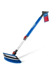 ЗУБР телескопическая щётка с поворотной головой и водосгоном от снега автомобильная, 940-1310 мм, Профессионал (61063)