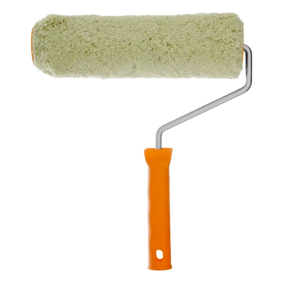 Валик "Фасадные работы", 250 мм, ворс 18 мм, D 48 мм, D ручки 8 мм, полиакрил, полиэстер Сибртех