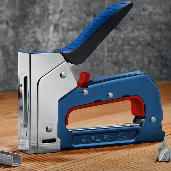 ЗУБР РКС-53, скобы тип 53, компактный рессорный степлер (31570)