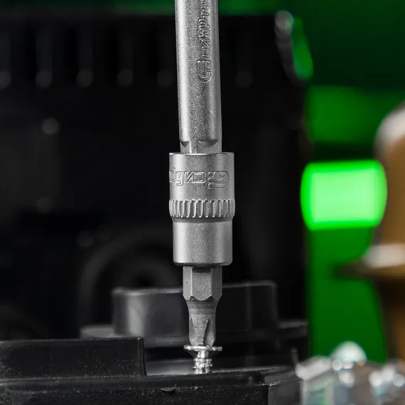 Набор инструментов, 1/4", пластиковый кейс, 29 предметов Сибртех