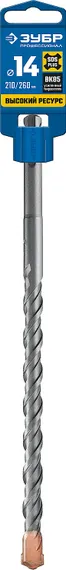 ЗУБР 14 x 260 мм, SDS-plus бур, Профессионал (29314-260-14)