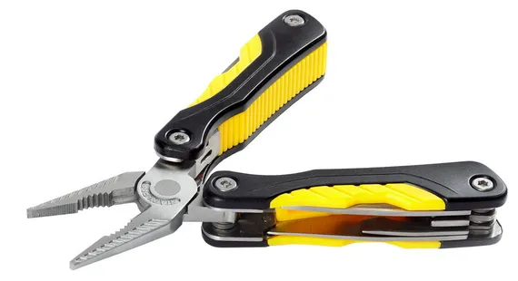 STAYER ProTech, мультитул, 11 в 1, облегчённая модель, нейлоновый чехол, 98 мм (22854)