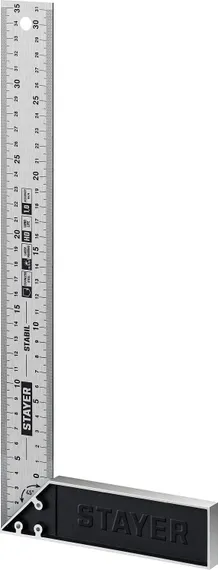 STAYER 350 мм, столярный угольник, Professional (3431-35)