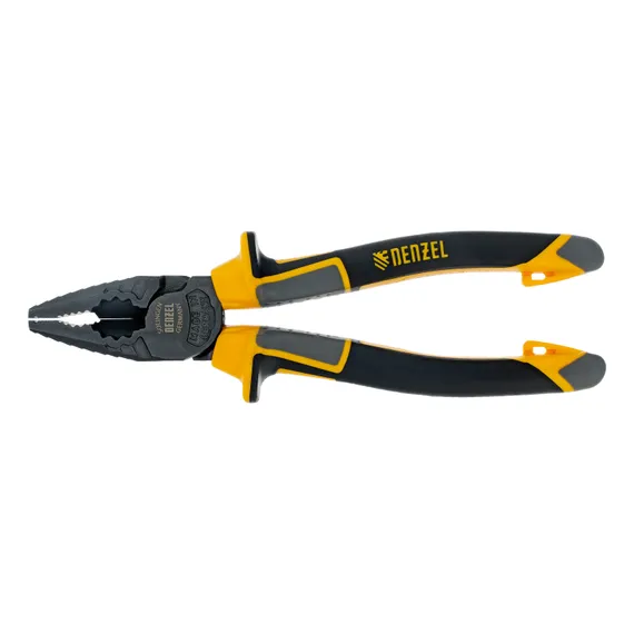Плоскогубцы комбинированные 180 мм, трехкомпонентные рукоятки Denzel