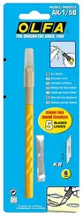 OLFA с перовым лезвием 6 мм, нож (OL-AK-1/5B)
