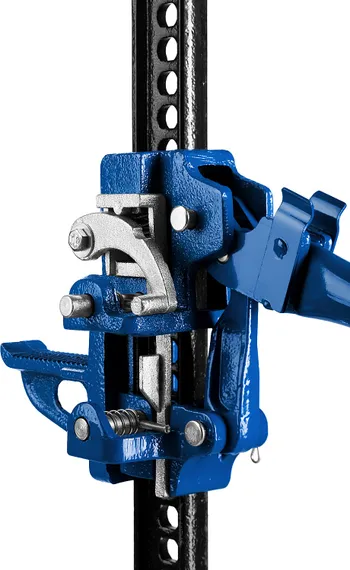 ЗУБР Хай-джек, 3 т, 125 - 1330 мм, реечный механический домкрат, Профессионал (43045-3-135)