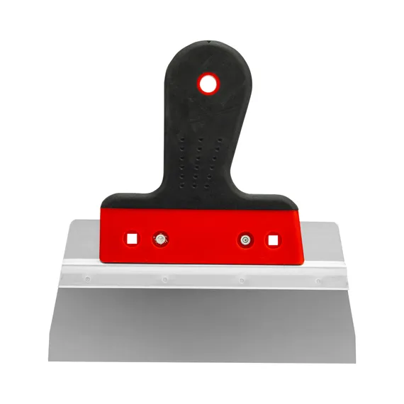 Шпатель фасадный из нержавеющей стали, 200 мм, узкое полотно, двухкомпонентная ручка Matrix