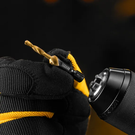 Набор сверл-метчиков, М4-М12, Р6М5 // Denzel