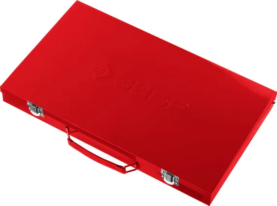 ЗУБР 52 предм., сталь 9ХС, набор метчиков и плашек (28130-H52)