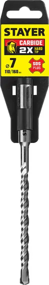 STAYER 7 x 160 мм, SDS-plus бур, Professional (2930-160-07)