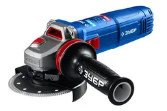 УШМ, болгарка с решулировкой оборотов, ЗУБР 1100 Вт, d125 мм, фланец ″МИГ″, Профессионал (УШМ-П125-1105 Э)