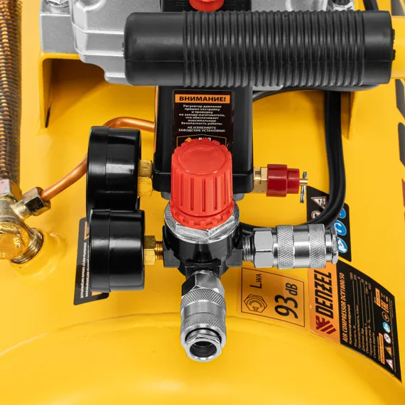 Компрессор воздушный прям. привод DCV1800/50, 1,8 кВт, 50 литров, 320 л/мин Denzel