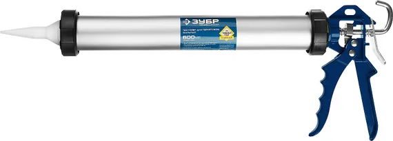 ЗУБР 600 мл, закрытый, пистолет для герметика, Профессионал (06633-60)