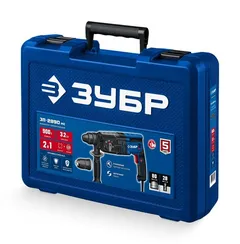 Перфоратор электрический SDS Plus + БЗП, ЗУБР 28 мм, 900 Вт, мет. корпус, Профессионал (ЗП-2890 МС)