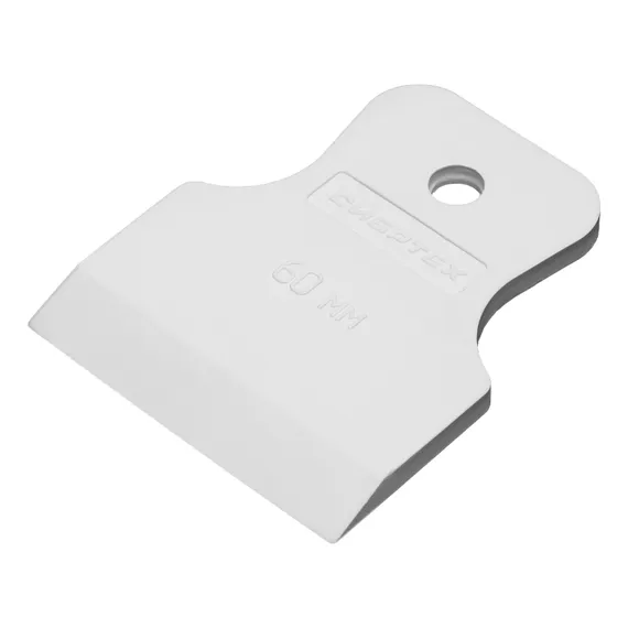 Шпатель, белая резина, 60 мм Сибртех