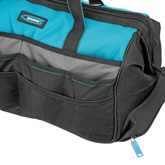 Сумка для инструмента, 500х280х290мм, выдвижная рукоятка, колеса, наплечный ремень Gross