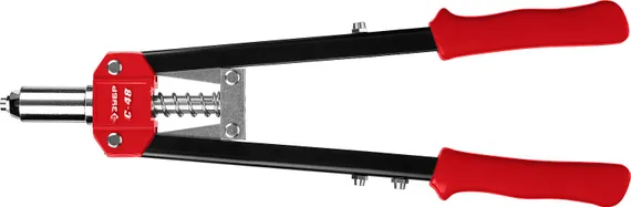 ЗУБР С-48, 2.4 - 4.8 мм, 410 мм, двуручный заклепочник (31198)