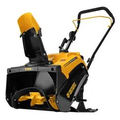Бензиновая снегоуборочная машина SB 460 Sled, 99cc, лыжи ручной старт Denzel