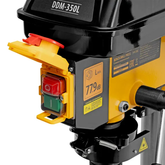 Станок сверлильный DDM-350L, 350 Вт, 13 мм, 5 ск., лазер, настольный Denzel