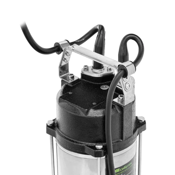 Фекальный насос СФН1500-Н, 1500 Вт, напор 19 м, 25000 л/ч, нож Сибртех