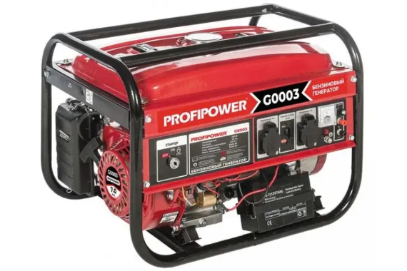 Бензиновый генератор Profipower БГ-4000Э G0003