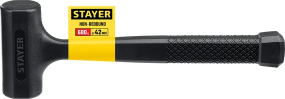 STAYER 40 мм, 680 г, цельнолитой безынерционный слесарный молоток, Professional (2042-680)