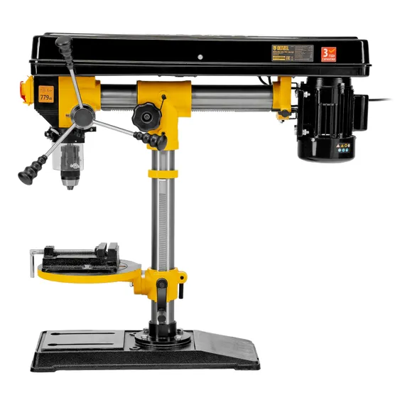 Станок сверлильный радиальный DDM-550R, 550 Вт, 16 мм, 12 ск., настольный Denzel