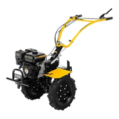 Мотоблок DPT-270X, 7 л.с, дисковое сцепление, ширина 90 см, глубина 35 см, фрез 3 х 4, ВОМ, передачи 2В/1Н Denzel